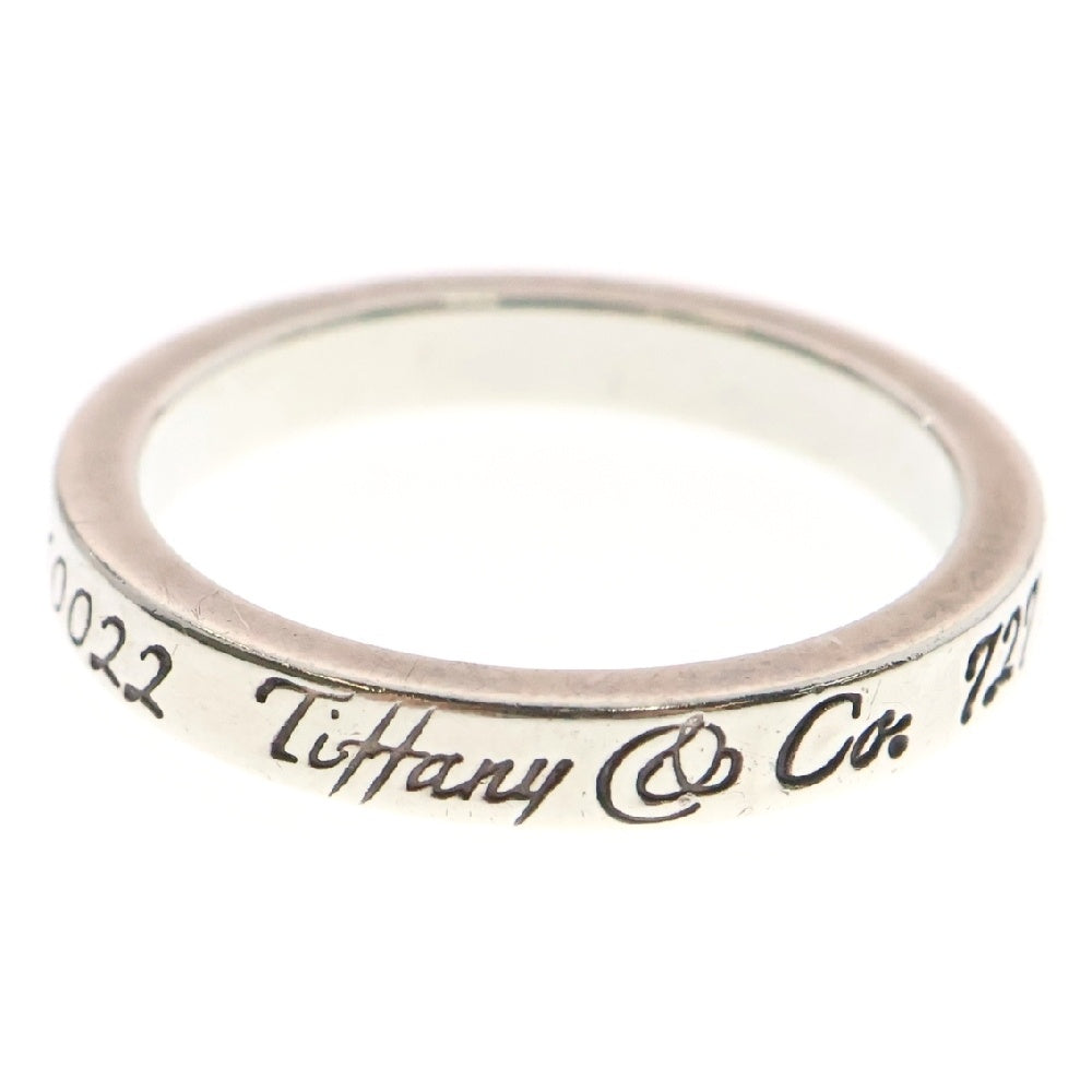 TIFFANY&Co(ティファニー) ノーツナローリング #11.5 シルバー アクセサリー