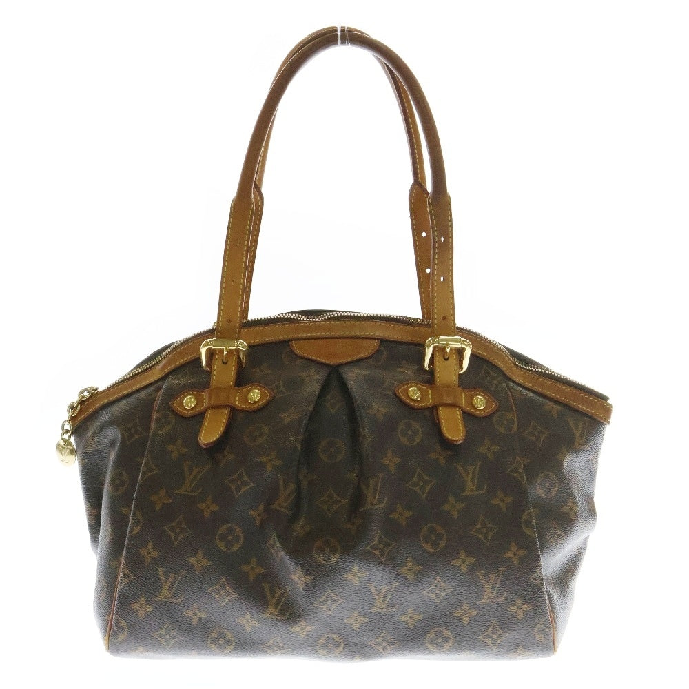 LOUIS VUITTON(ルイヴィトン) モノグラム ティボリGM レザー ハンドバッグ ブラウン レディース M40144