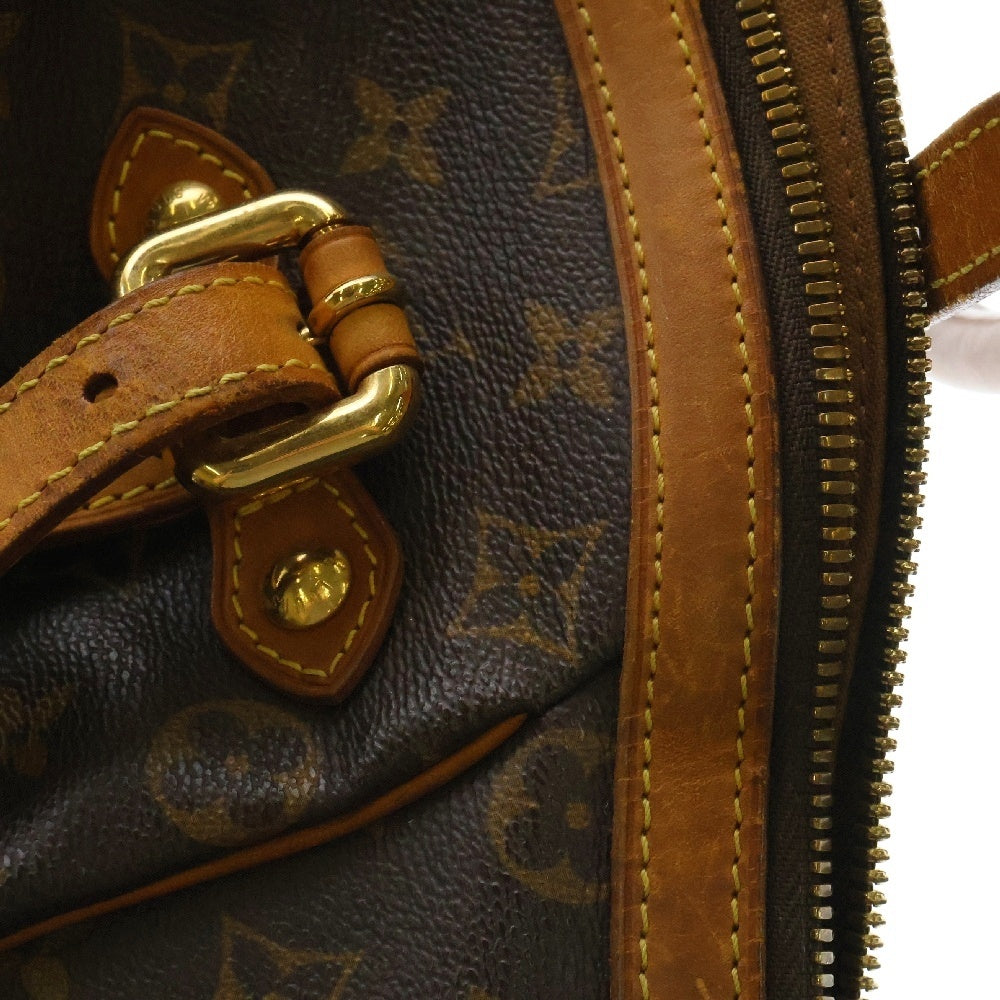LOUIS VUITTON(ルイヴィトン) モノグラム ティボリGM レザー ハンドバッグ ブラウン レディース M40144
