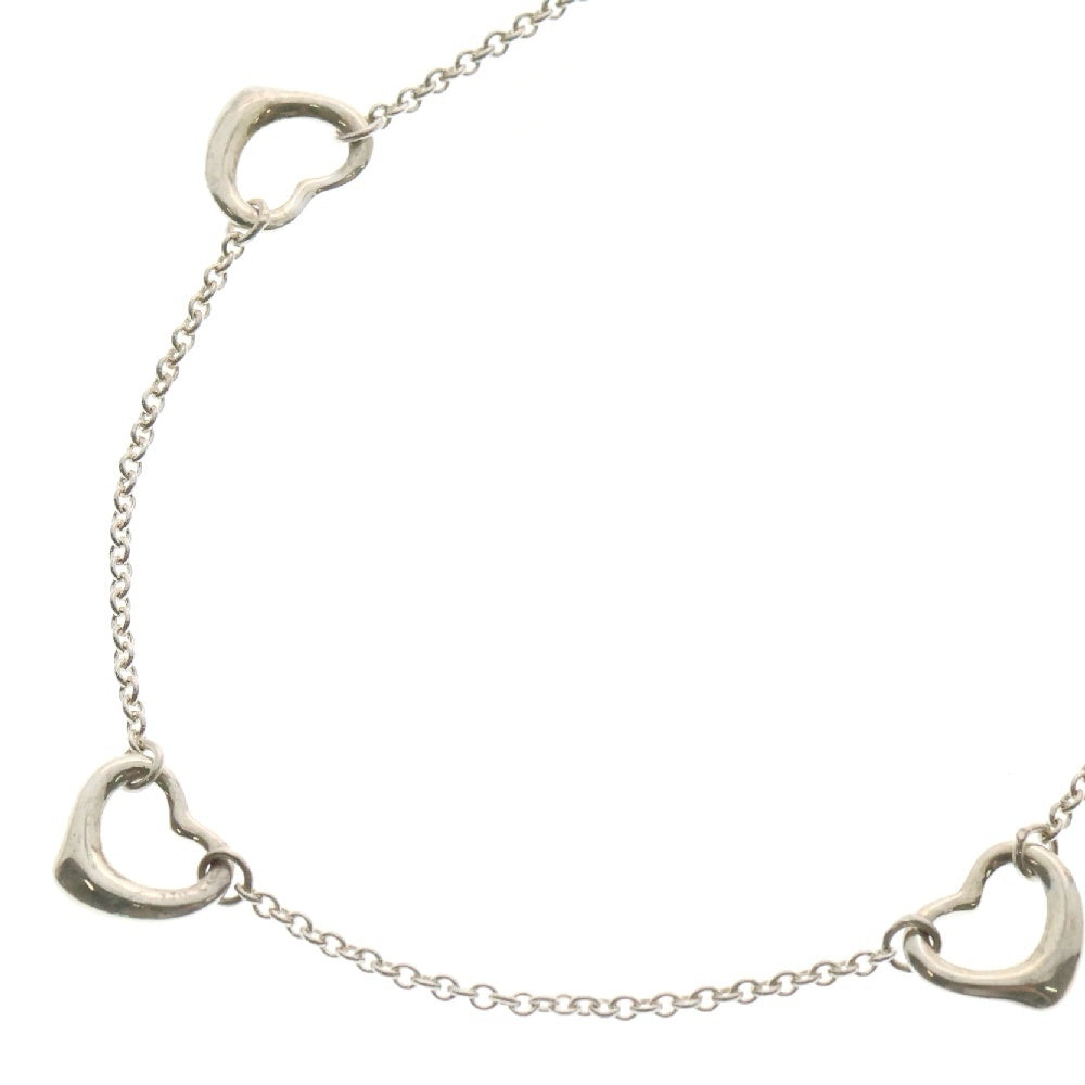 TIFFANY&Co(ティファニー) オープンハート 3P ネックレス Ag925 SV シルバー アクセサリー
