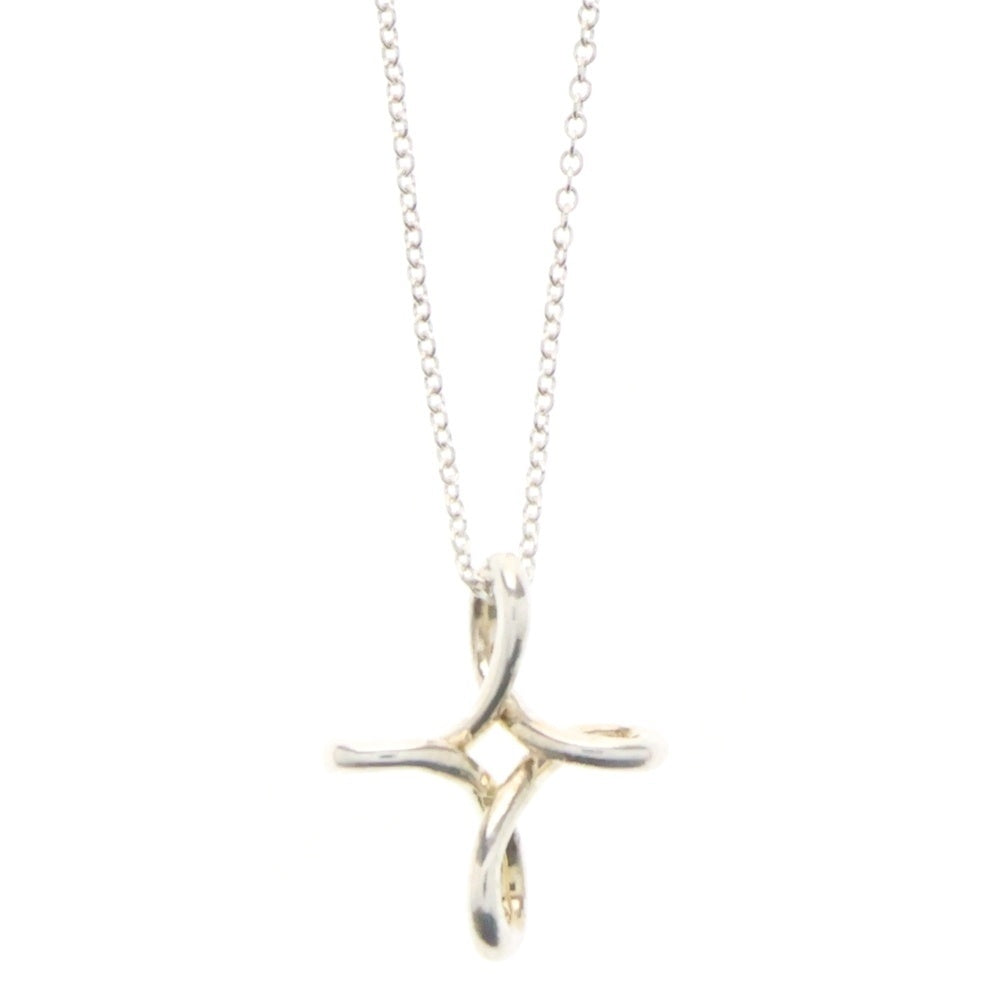 TIFFANY&Co(ティファニー) インフィニティクロス チェーンネックレス ペンダント シルバー レディース