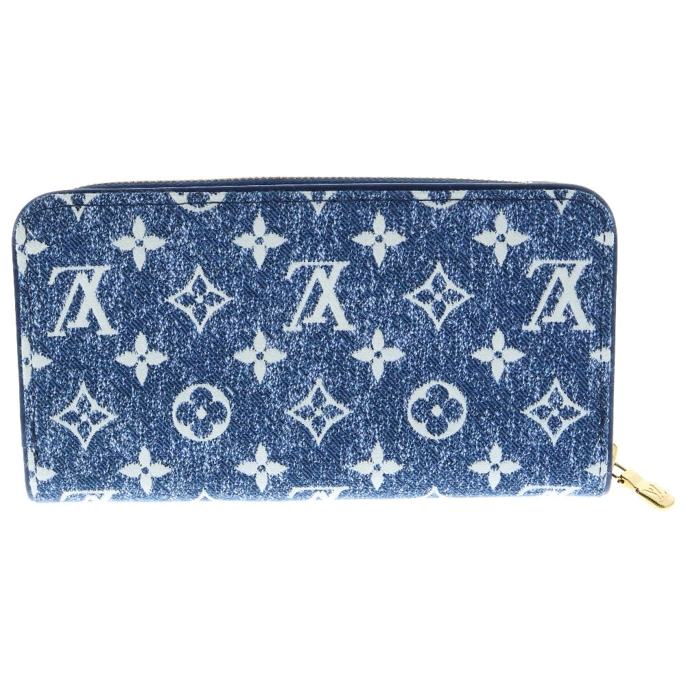 LOUIS VUITTON(ルイヴィトン) モノグラム ジャガード デニム ジッピーウォレット 長財布 RFID M81226