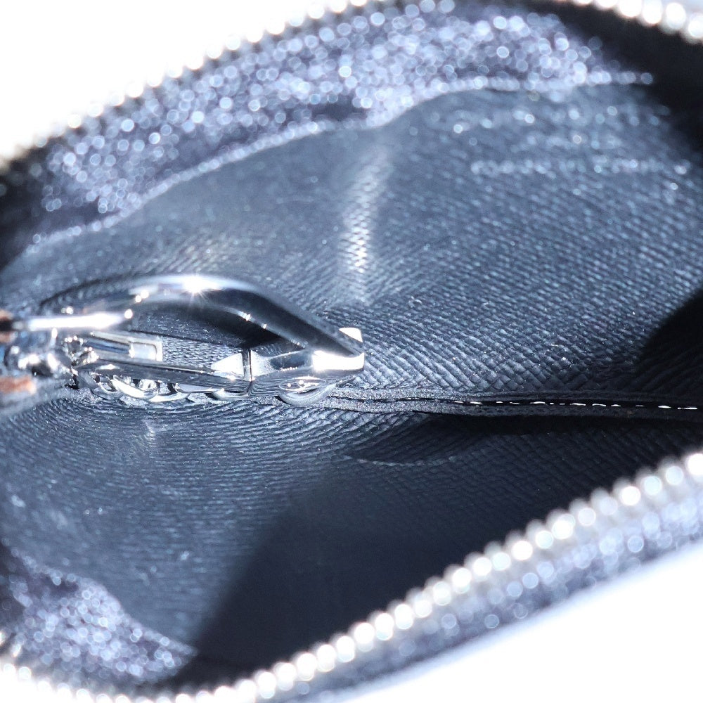 LOUIS VUITTON(ルイヴィトン) ダミエグラフィット ポシェットクレ コインケース 黒 PVCレザー N60155