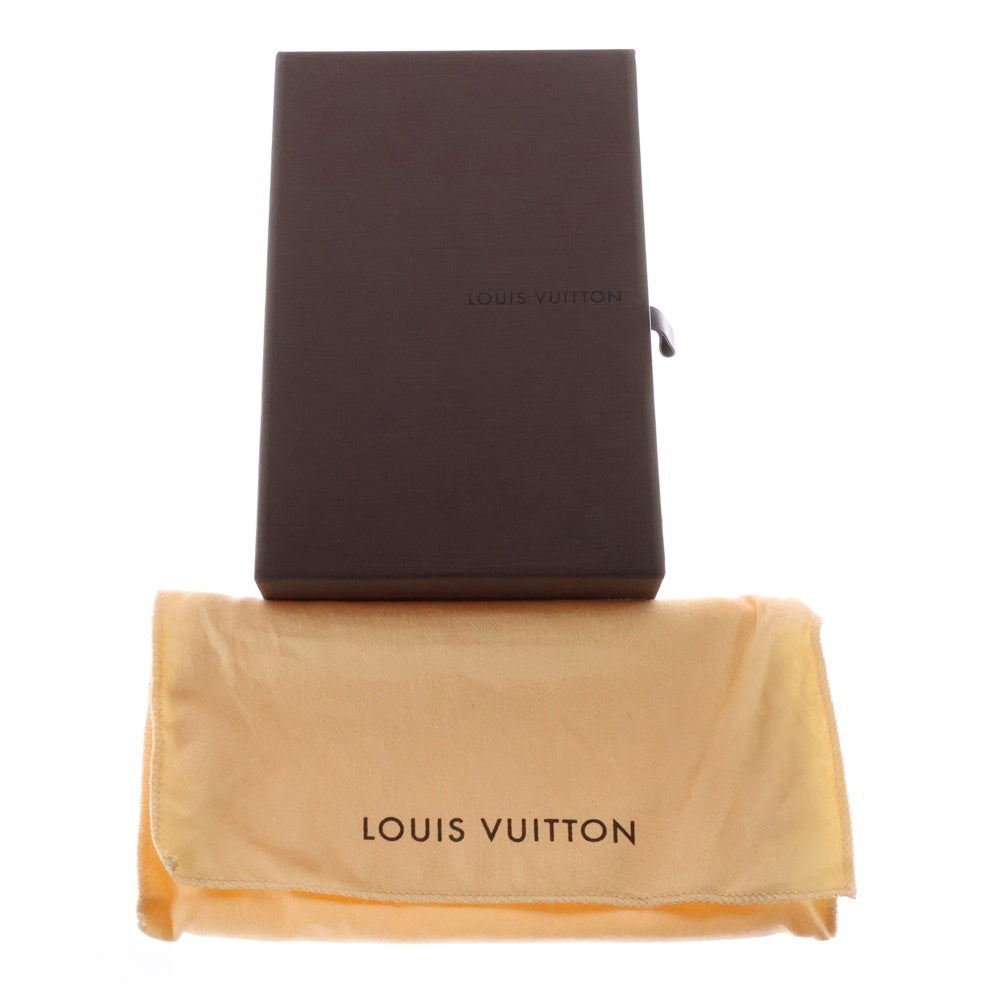LOUIS VUITTON(ルイヴィトン) モノグラム ポルトフォイユ・エミリー サフラン ブラウン PVC M64301 長財布 ウォレット
