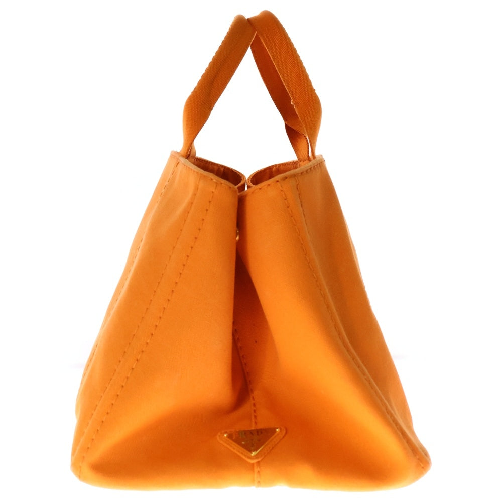 PRADA(プラダ) カナパ L オレンジ キャンバス ハンドバッグ BN1872