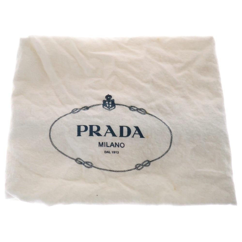 PRADA(プラダ) カナパ L オレンジ キャンバス ハンドバッグ BN1872