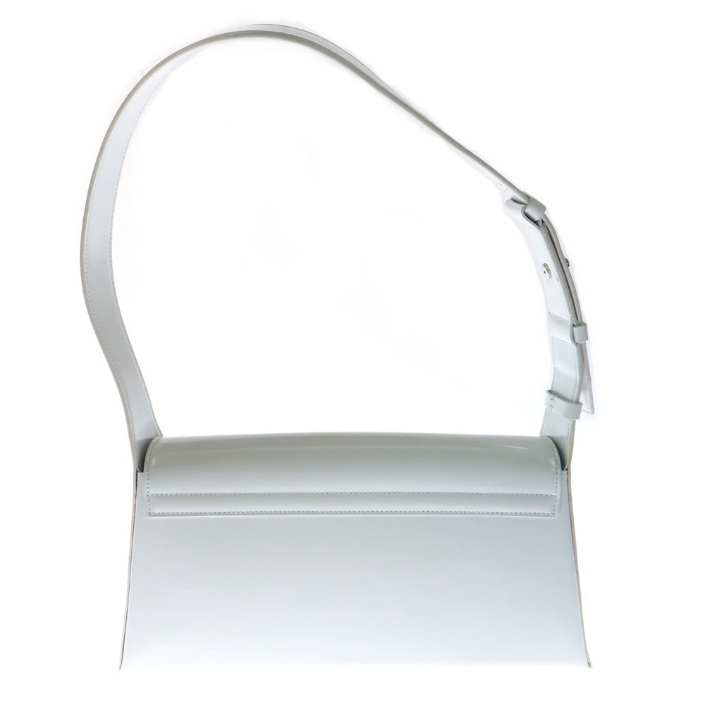 FERRAGAMO(フェラガモ) プリズマ ミディアム ジオメトリック ワンショルダーバッグ ホワイト レザー 213451