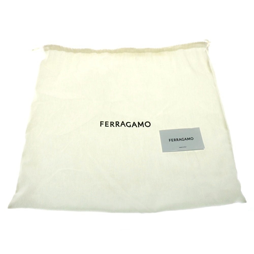 FERRAGAMO(フェラガモ) プリズマ ミディアム ジオメトリック ワンショルダーバッグ ホワイト レザー 213451