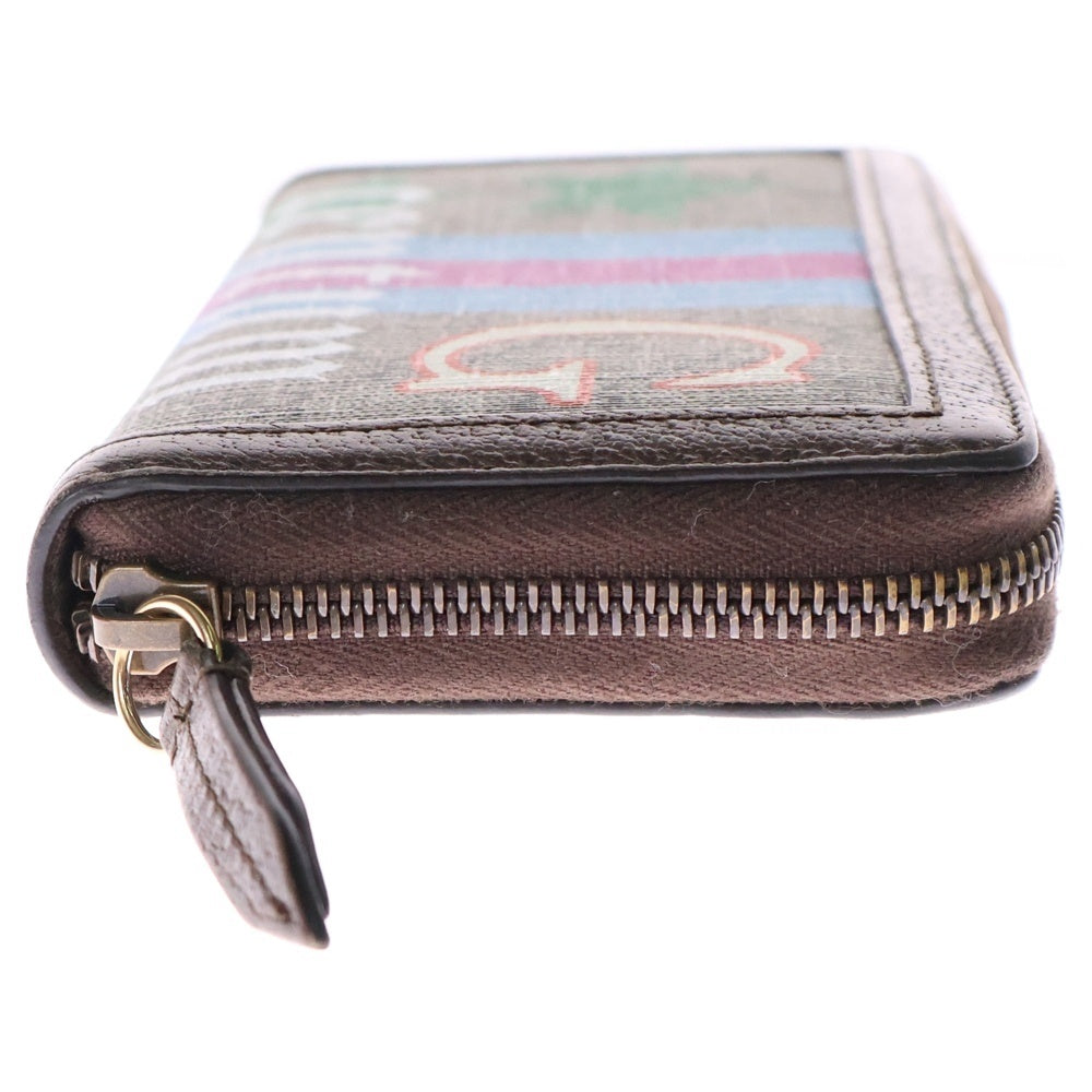 GUCCI(グッチ) GGスプリーム バンブーラウンドファスナーロングウォレット 長財布 ベージュ 658634
