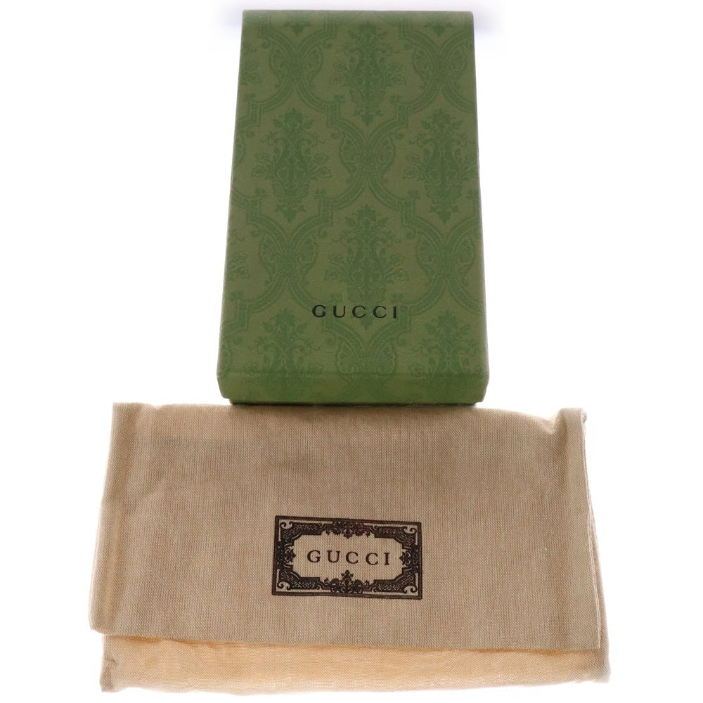 GUCCI(グッチ) GGスプリーム バンブーラウンドファスナーロングウォレット 長財布 ベージュ 658634