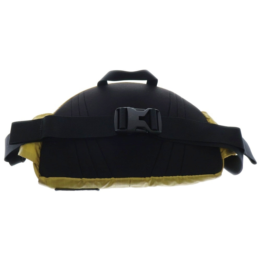 SUPREME(シュプリーム) 18SS The North Face Metallic Roo II Lumbar Pack ×ノースフェイスコラボ ウエストバッグ ボディバッグ イエロー/ブラック ナイロン ゴールド