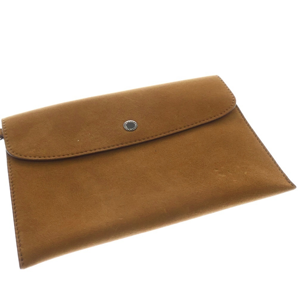 STELLA McCARTNEY(ステラマッカートニー) ファラベラ 2WAYハンドバッグ ショルダーバッグ チェーンバッグ ネイビー スエード シルバー金具