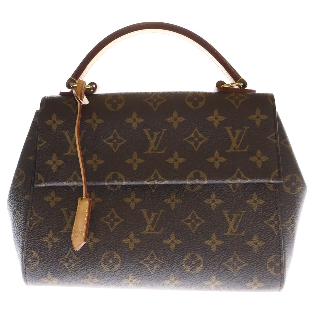 LOUIS VUITTON(ルイヴィトン) モノグラム クリュニーBB 2WAYバッグ ハンドバッグ ショルダーバッグ ブラウン×ピンク レザー×PVC ゴールド金具 M42738