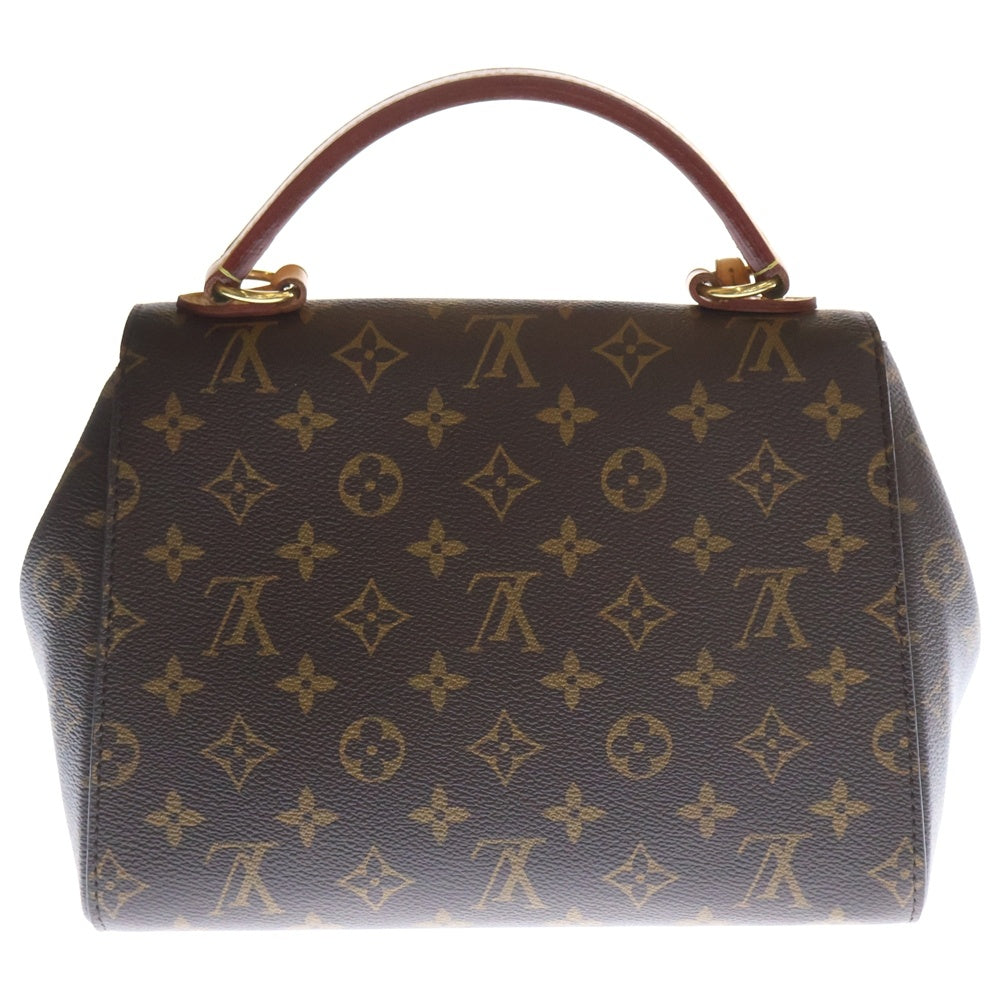 LOUIS VUITTON(ルイヴィトン) モノグラム クリュニーBB 2WAYバッグ ハンドバッグ ショルダーバッグ ブラウン×ピンク レザー×PVC ゴールド金具 M42738