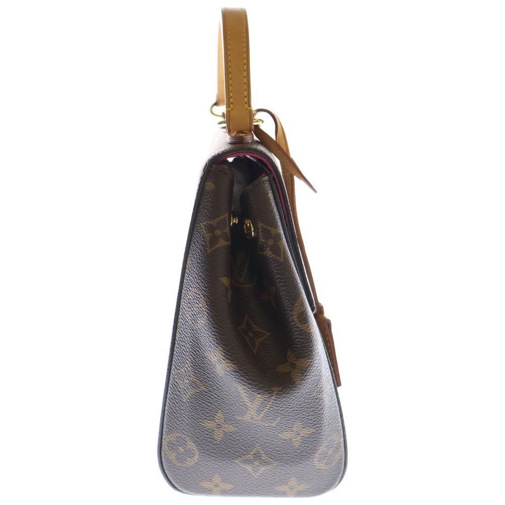 LOUIS VUITTON(ルイヴィトン) モノグラム クリュニーBB 2WAYバッグ ハンドバッグ ショルダーバッグ ブラウン×ピンク レザー×PVC ゴールド金具 M42738