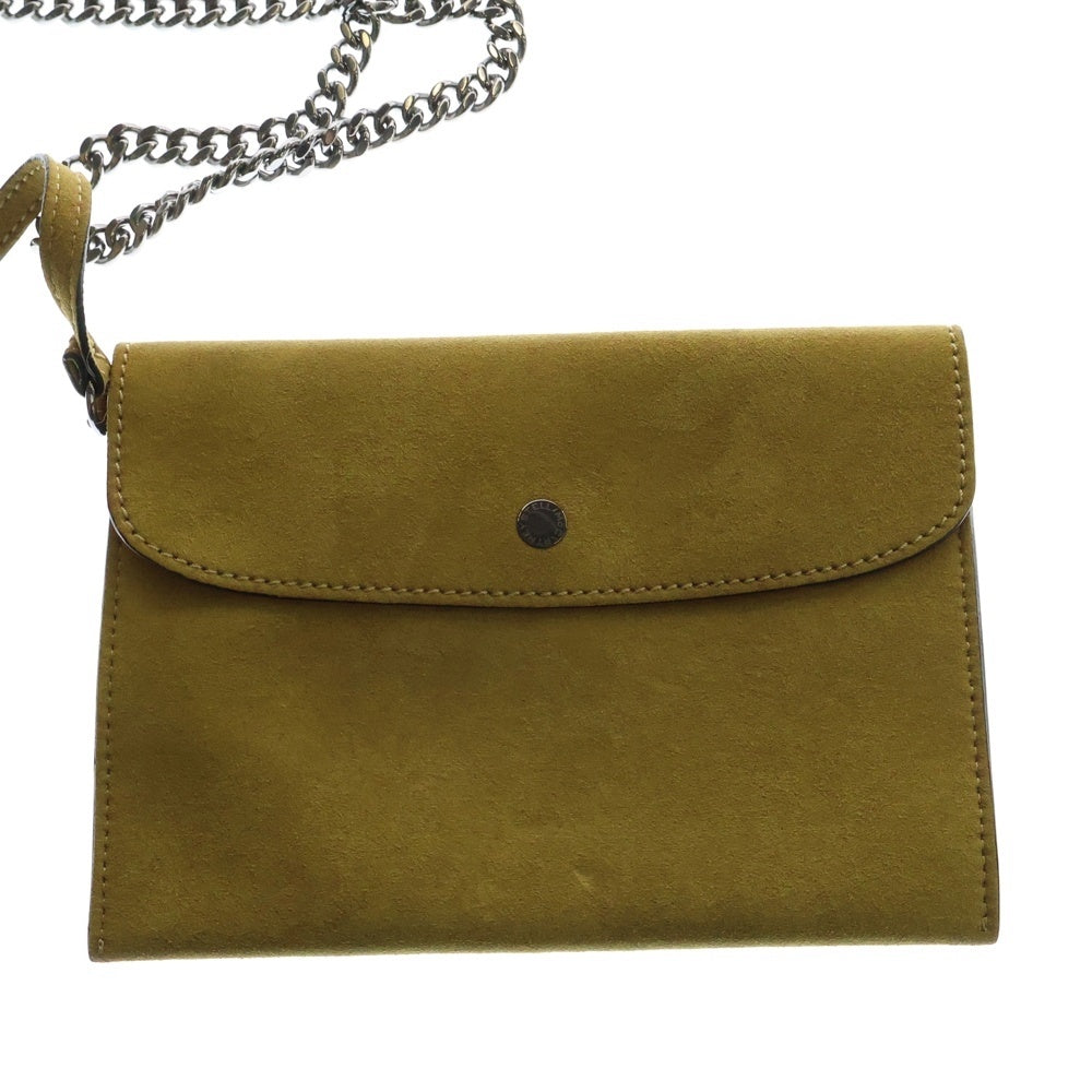 STELLA McCARTNEY(ステラマッカートニー) ファラベラ 2WAY ポーチ付 レザー チェーンショルダーバッグ ハンドバッグ ブラック レディース