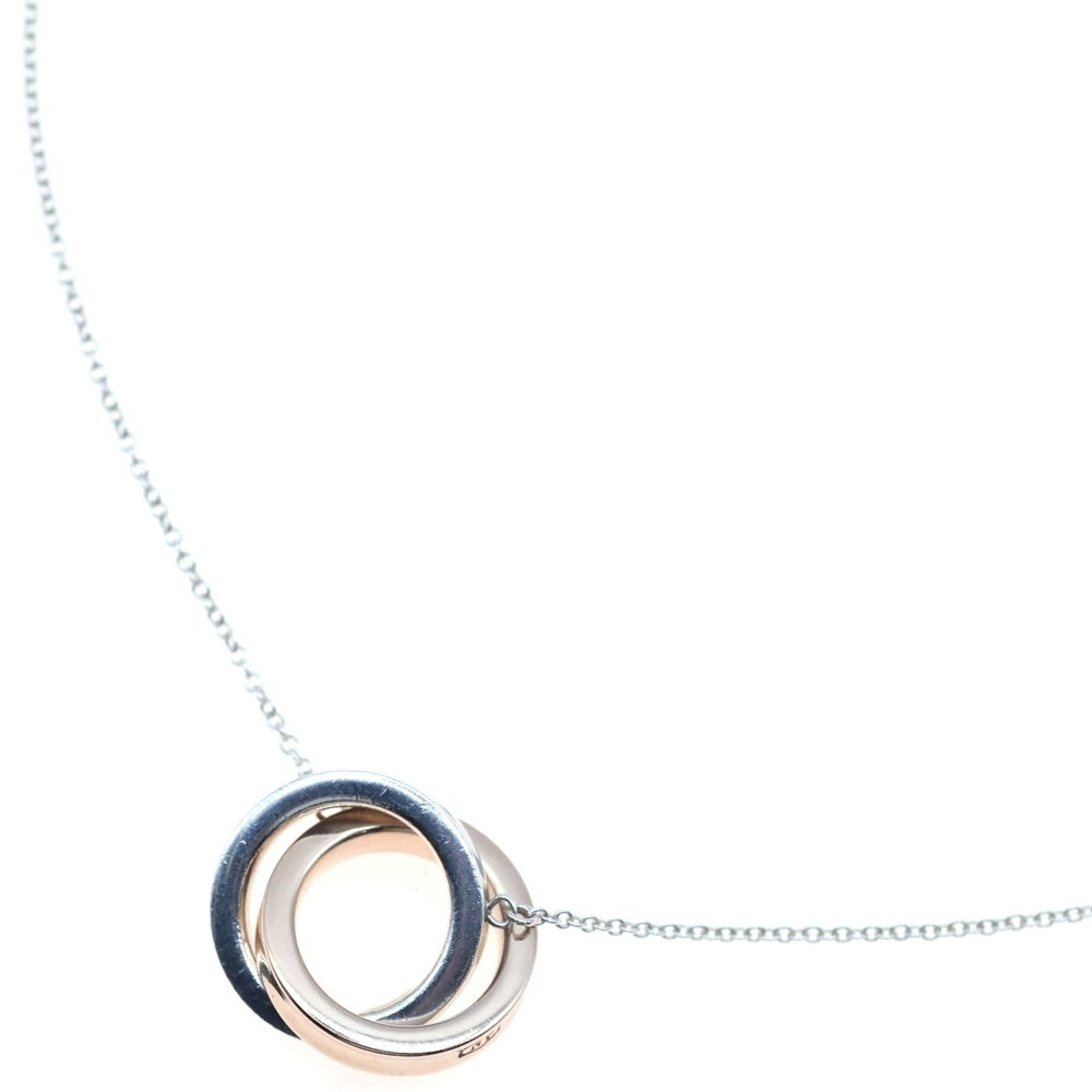 TIFFANY&Co(ティファニー) 1837 インターロッキング サークルネックレス メタル Ag925 シルバー ペンダント