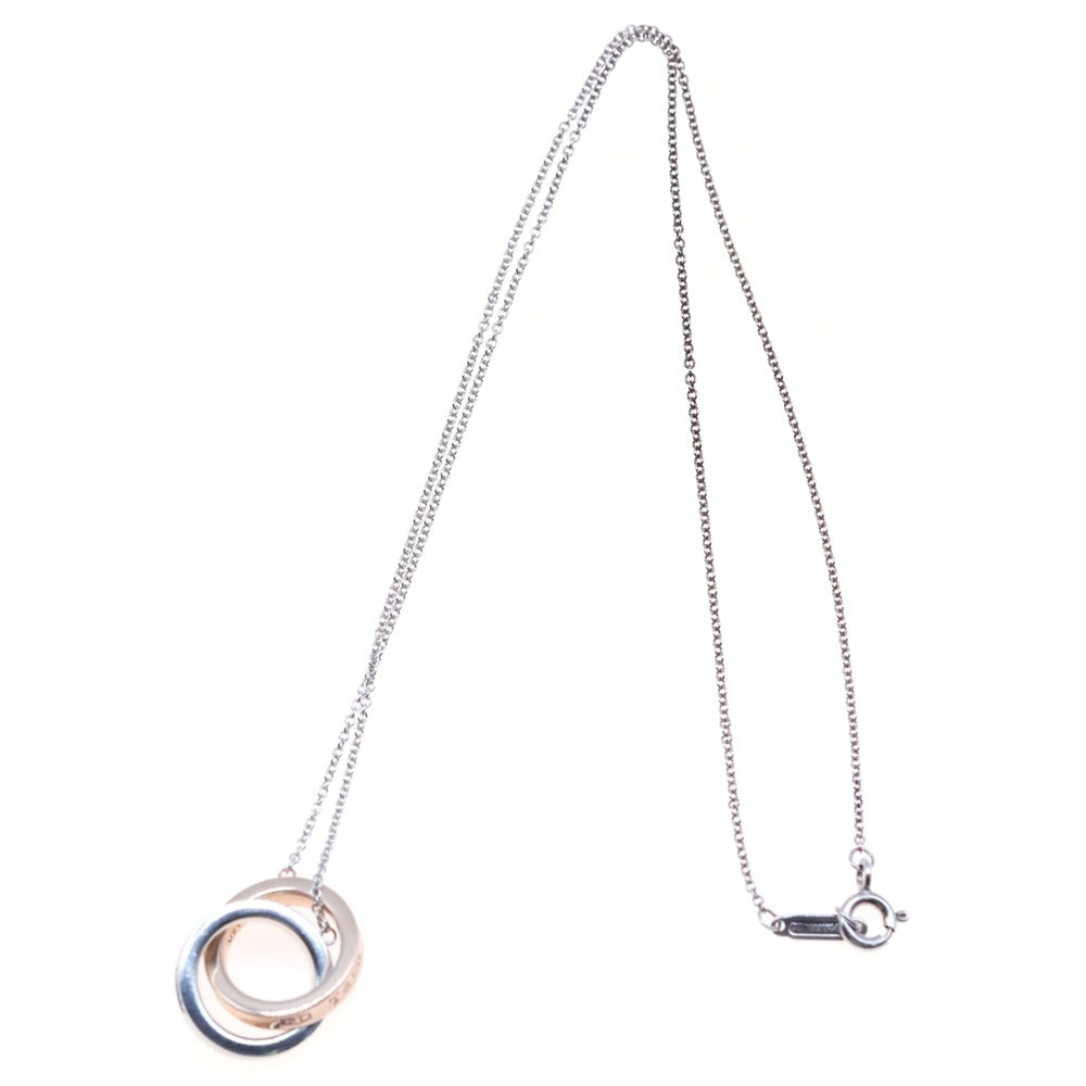 TIFFANY&Co(ティファニー) 1837 インターロッキング サークルネックレス メタル Ag925 シルバー ペンダント