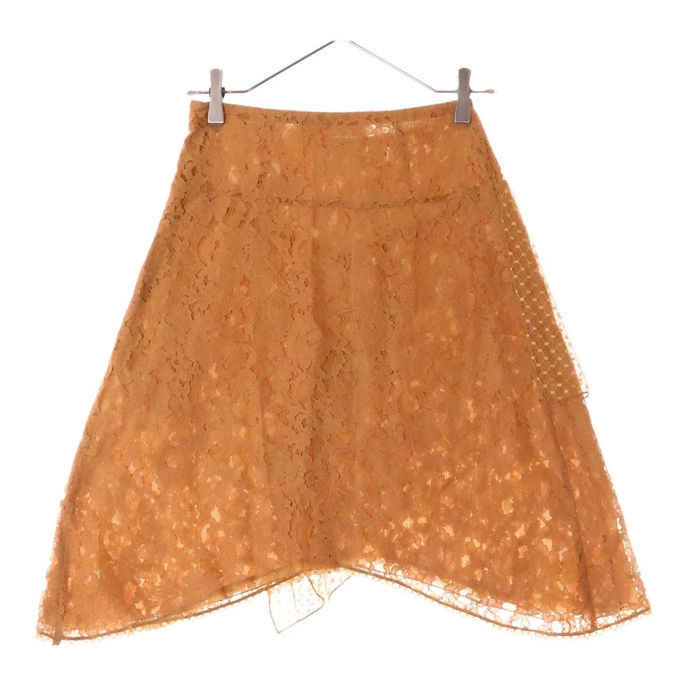 SEE BY CHLOE(シーバイクロエ) フラワー レース ミニスカート オレンジ レディース CHS19SJU05034