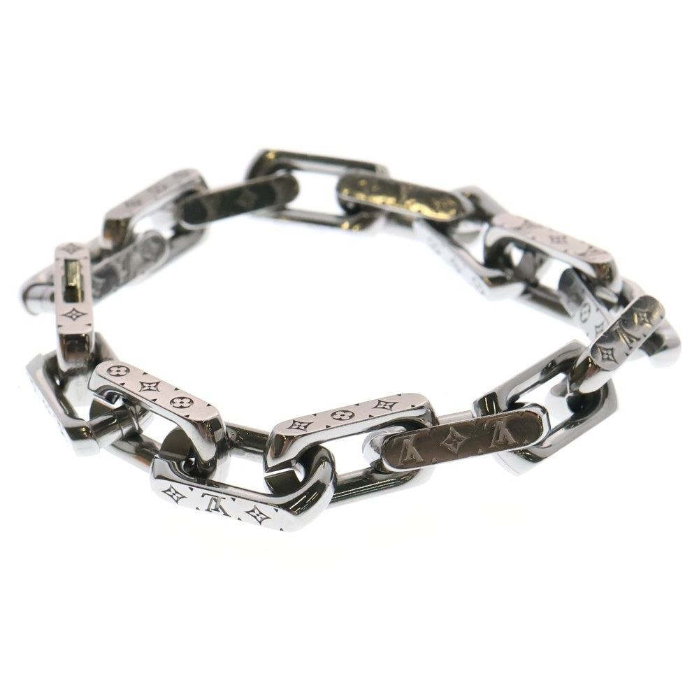 LOUIS VUITTON(ルイヴィトン) ブレスレット・モノグラム チェーン シルバー ブレスレット #L M00309