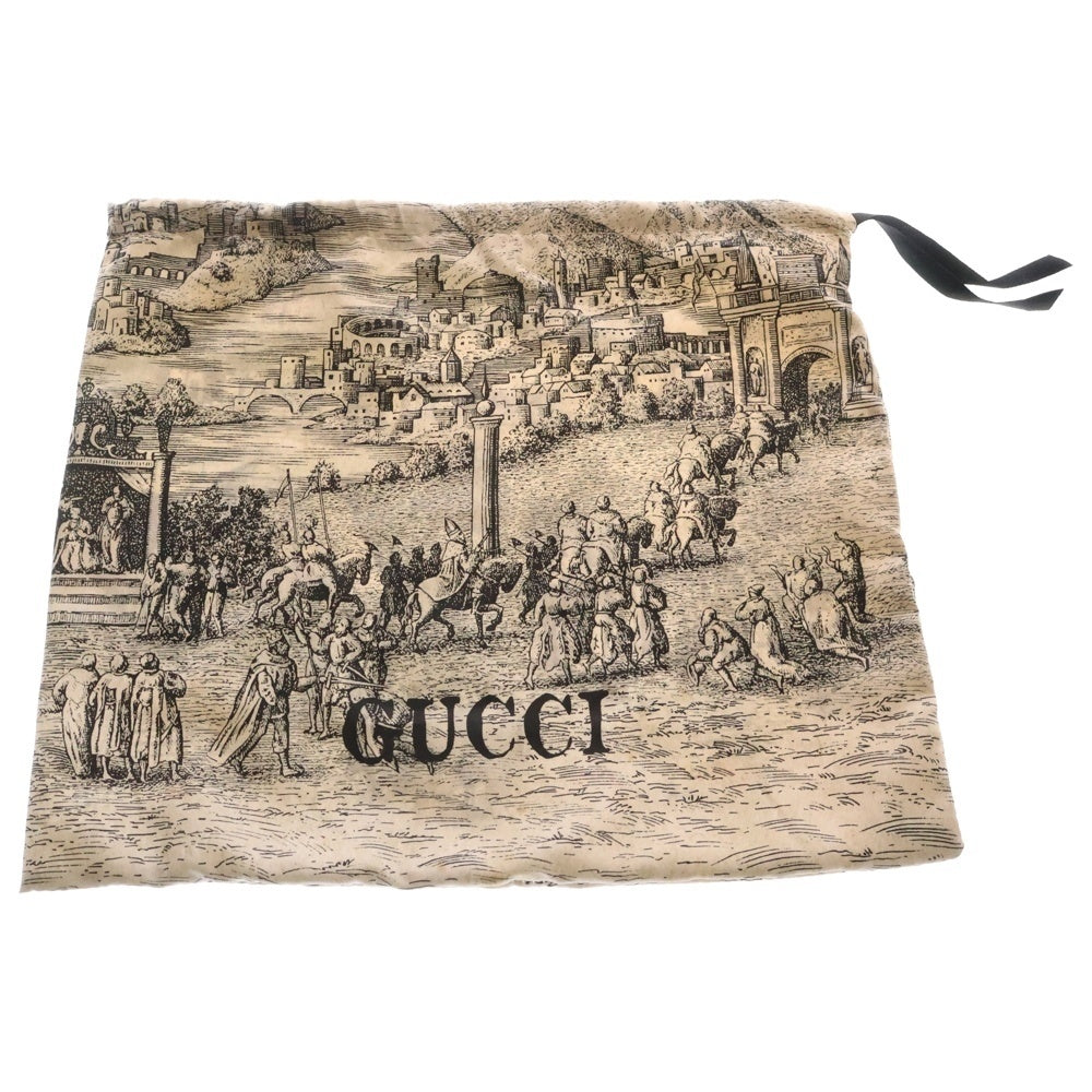 GUCCI(グッチ) GGスプリーム ショルダーバッグ グレー レザー 589474 レディース