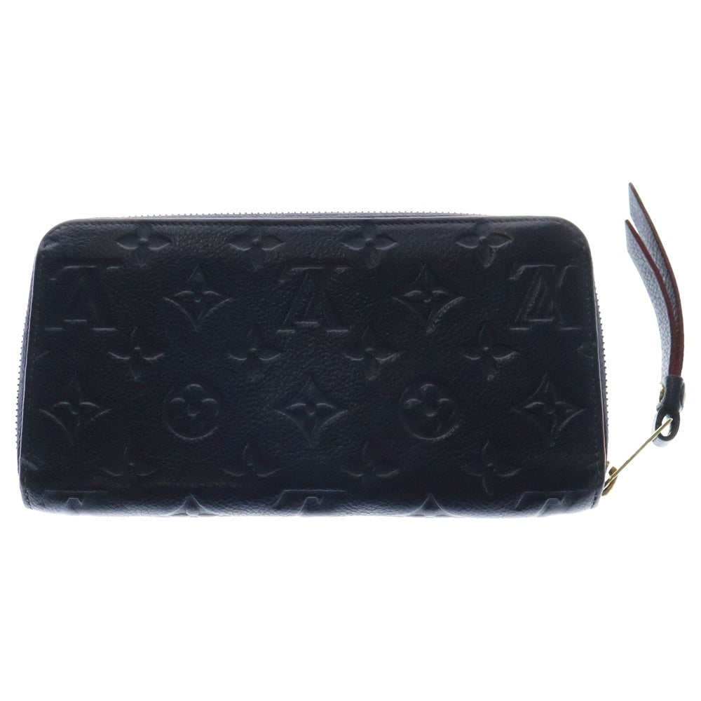 LOUIS VUITTON(ルイヴィトン) アンプラント ジッピーウォレット マリーヌルージュ ロングウォレット 長財布 ゴールド金具 レザー M61864