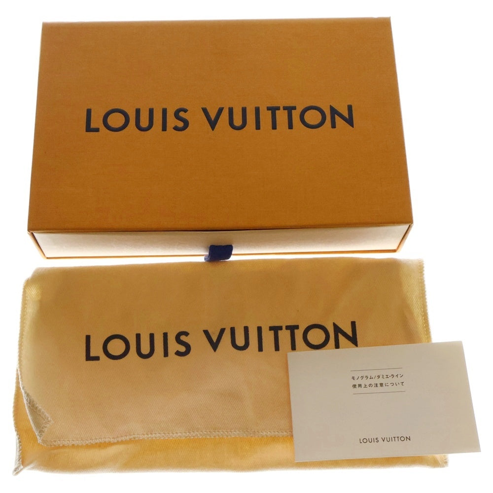 LOUIS VUITTON(ルイヴィトン) アンプラント ジッピーウォレット マリーヌルージュ ロングウォレット 長財布 ゴールド金具 レザー M61864