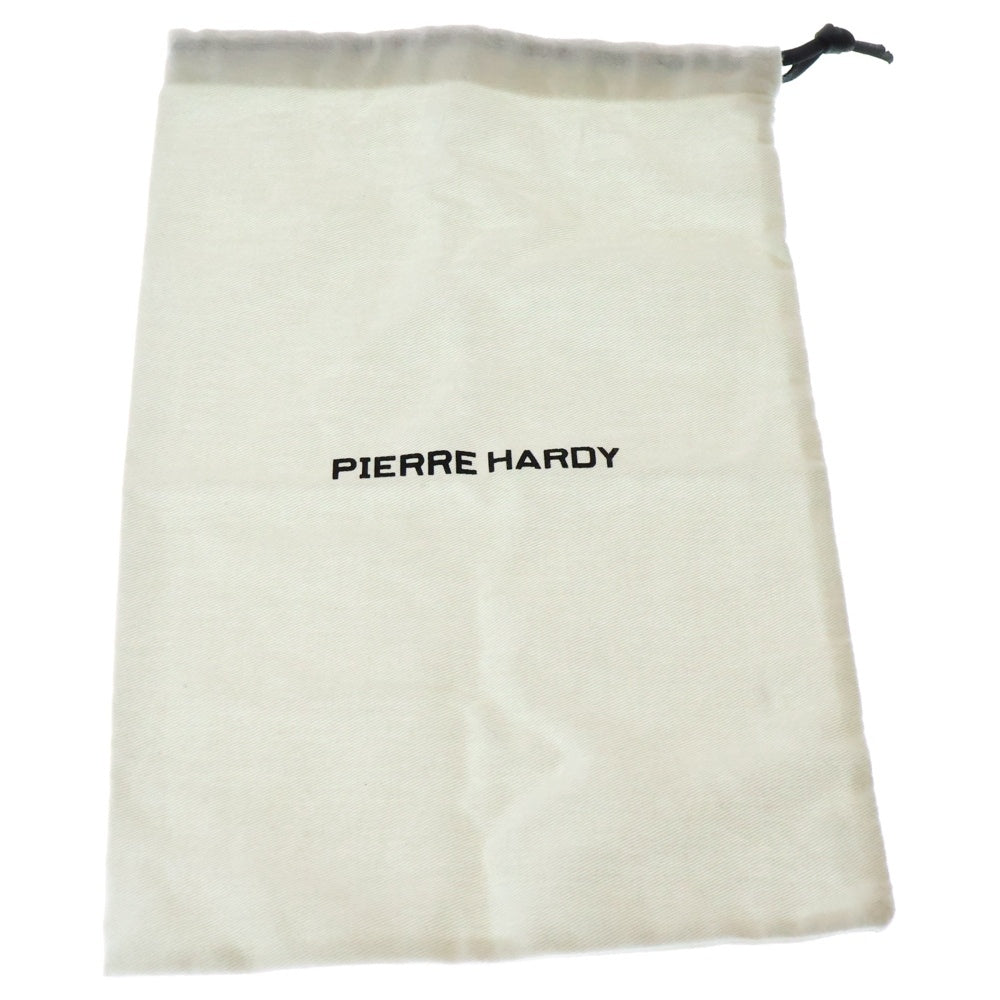 PIERRE HARDY(ピエールアルディ) XR04 ALPHA MAXI アルファ ショルダーバッグ ブラウン×ブラック レザー シルバー金具