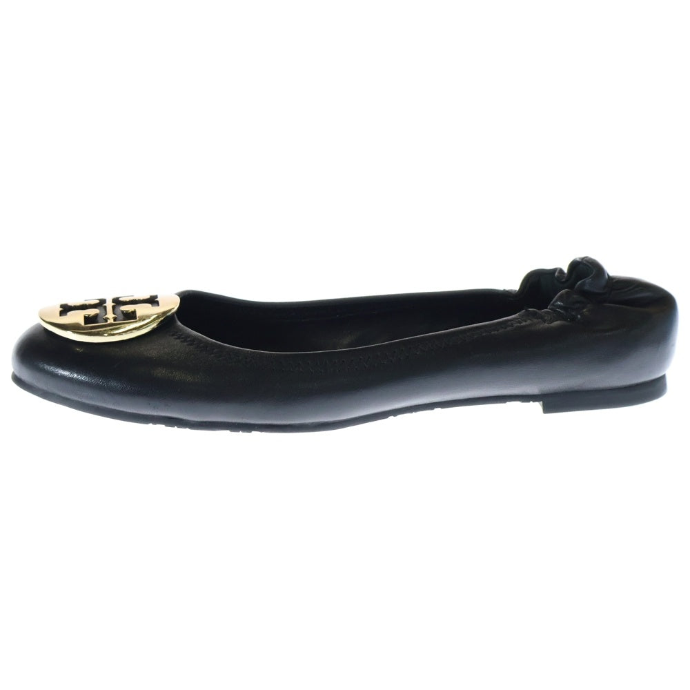 TORY BURCH(トリー バーチ) バレエシューズ ブラック レザー 6M