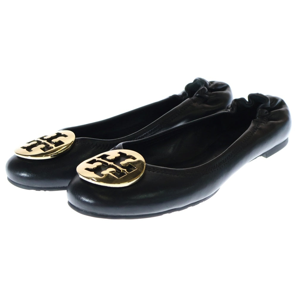 TORY BURCH(トリー バーチ) バレエシューズ ブラック レザー 6M