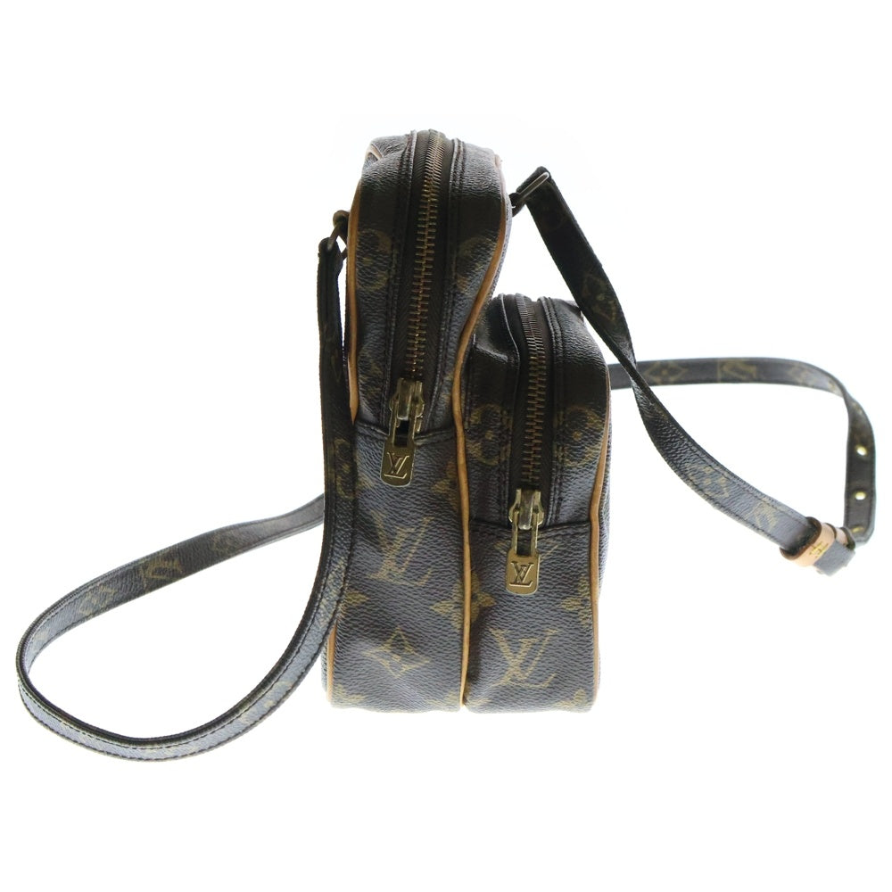 LOUIS VUITTON(ルイヴィトン) モノグラム ミニアマゾン ブラウン PVCレザー ショルダーバッグ M45238