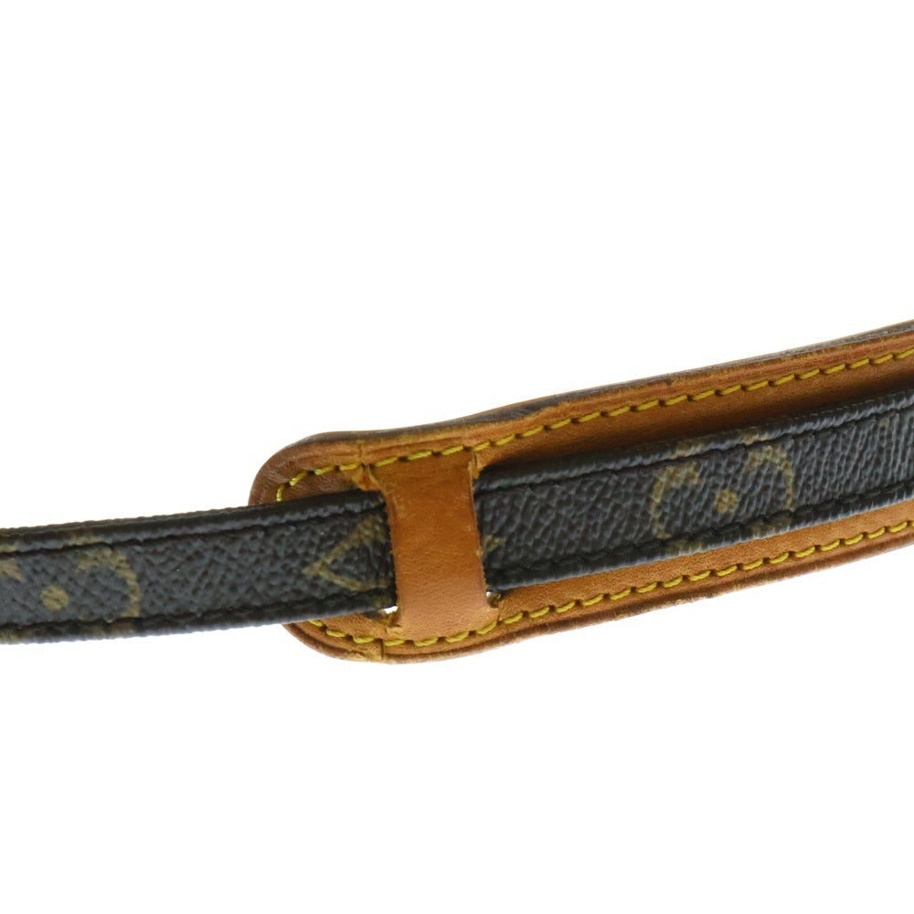 LOUIS VUITTON(ルイヴィトン) モノグラム ミニアマゾン ブラウン PVCレザー ショルダーバッグ M45238
