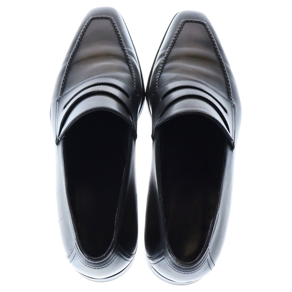 Berluti(ベルルッティ) ANDY アンディ デムジュール スクエアトゥ ローカット レザーシューズ ローファー ブラウン