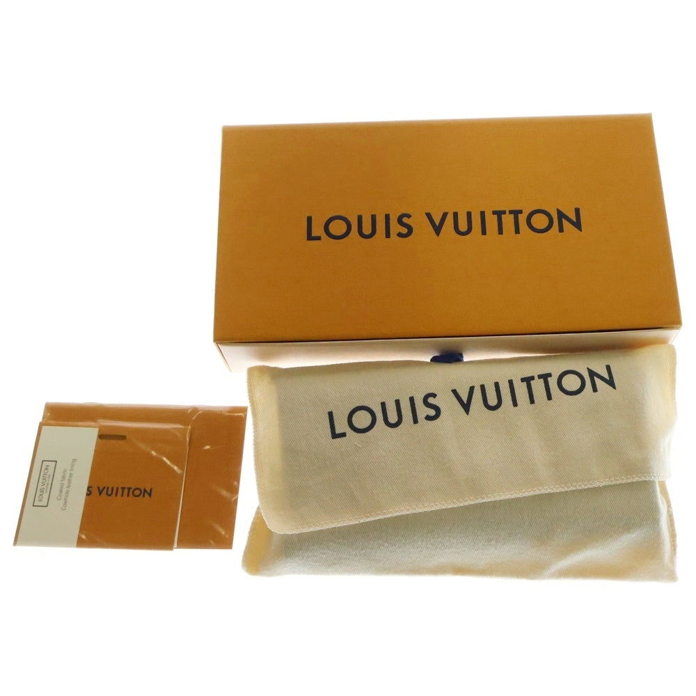 LOUIS VUITTON(ルイヴィトン) モノグラム ポルトフォイユ サラ ラブ ロック ロングウォレット 長財布 ブラウン ゴールド金具 PVC M64117