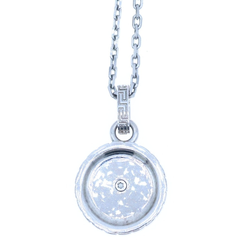 VERSACE(ヴェルサーチ) メデューサ ロゴ ペンダントトップ チェーンネックレス シルバー/ゴールド