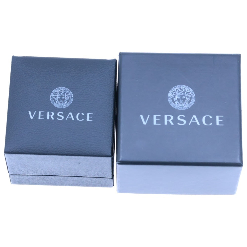 VERSACE(ヴェルサーチ) メデューサ ロゴ ペンダントトップ チェーンネックレス シルバー/ゴールド