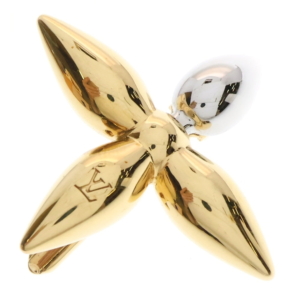 LOUIS VUITTON(ルイヴィトン) バレッタ ルイゼット ヘアクリップ バレッタ ヘアアクセサリー ゴールド×シルバー M00800