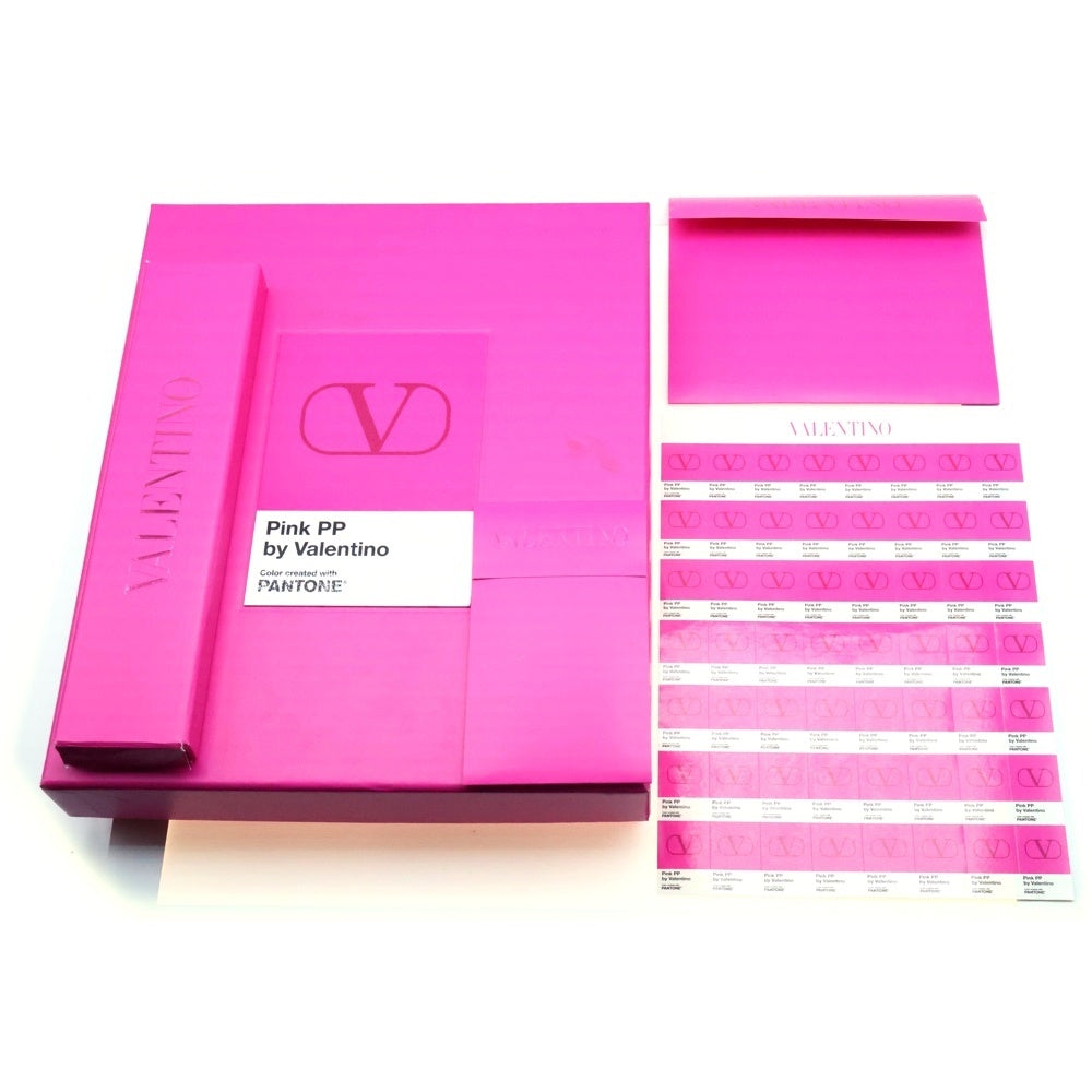 VALENTINO(ヴァレンティノ) Pink PP Collection PANTONE コレクション パントン 文房具 鉛筆 ノート ステッカー ステーショナリーセット ピンク