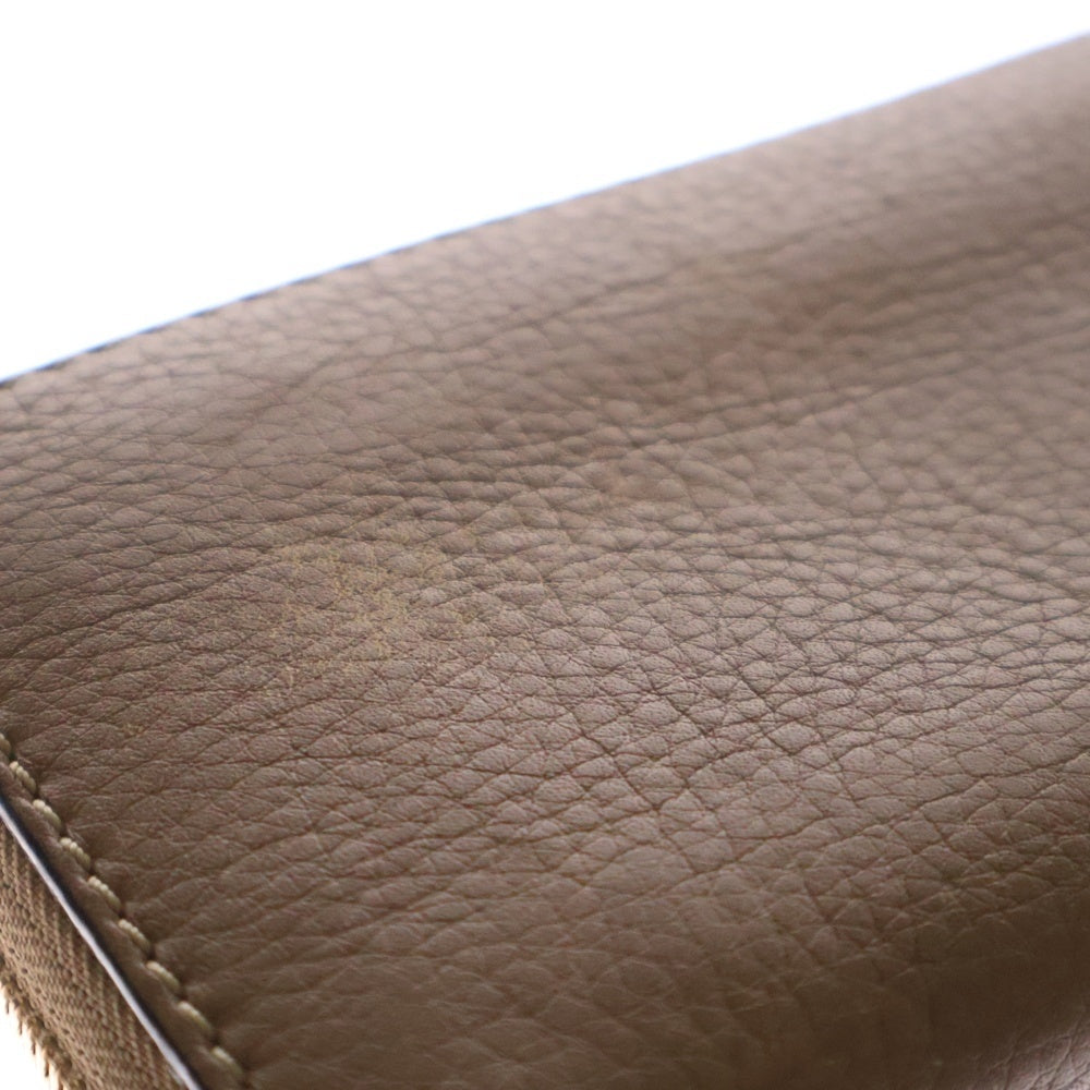 Chloe(クロエ) マーシー レザー ラウンドファスナー ロングウォレット 長財布 ブラウン レディース 3P0571-161
