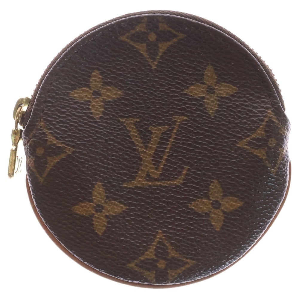 LOUIS VUITTON(ルイヴィトン) ポルトモネ ロン モノグラム レザーコインケース 小銭入れ ブラウン M61926