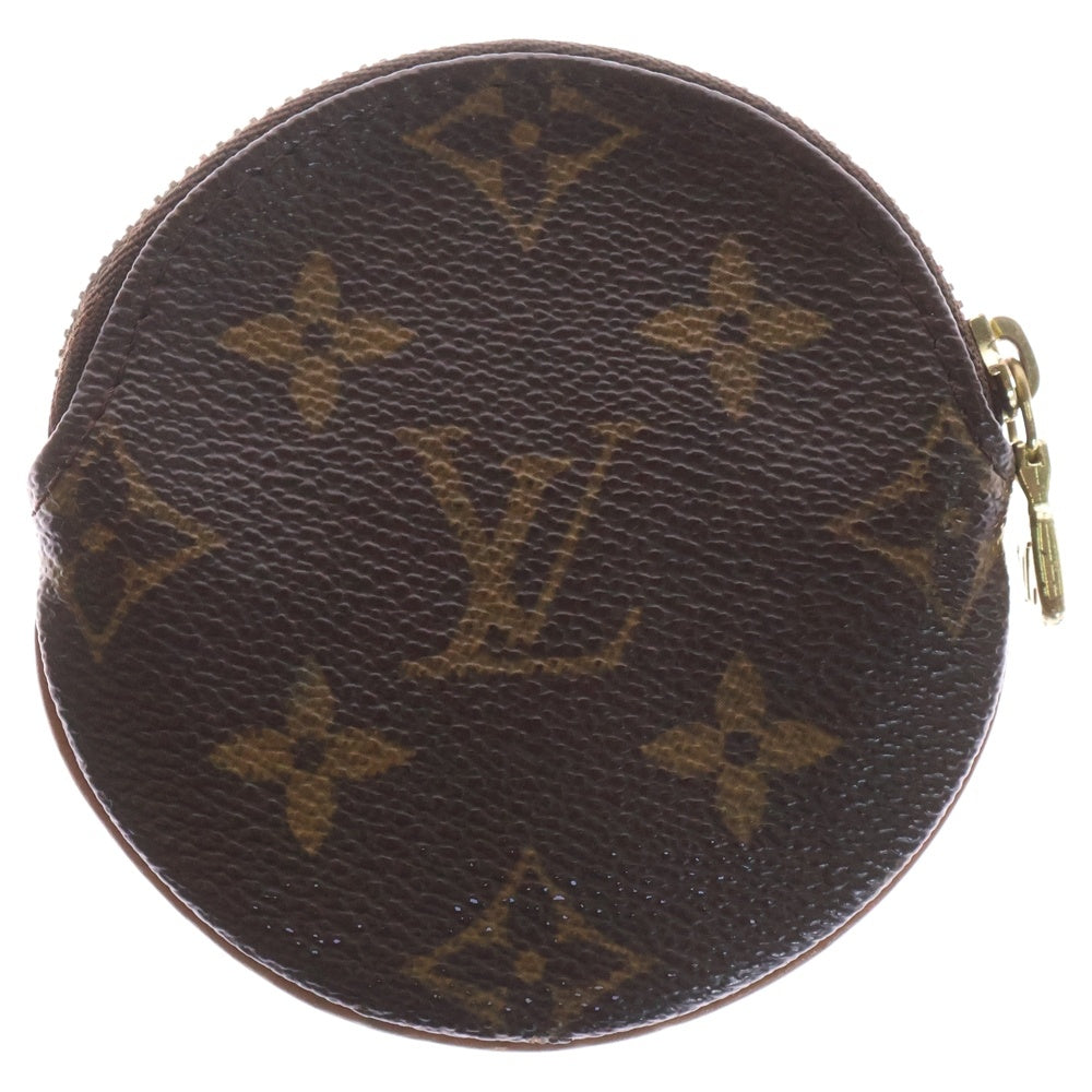 LOUIS VUITTON(ルイヴィトン) ポルトモネ ロン モノグラム レザーコインケース 小銭入れ ブラウン M61926