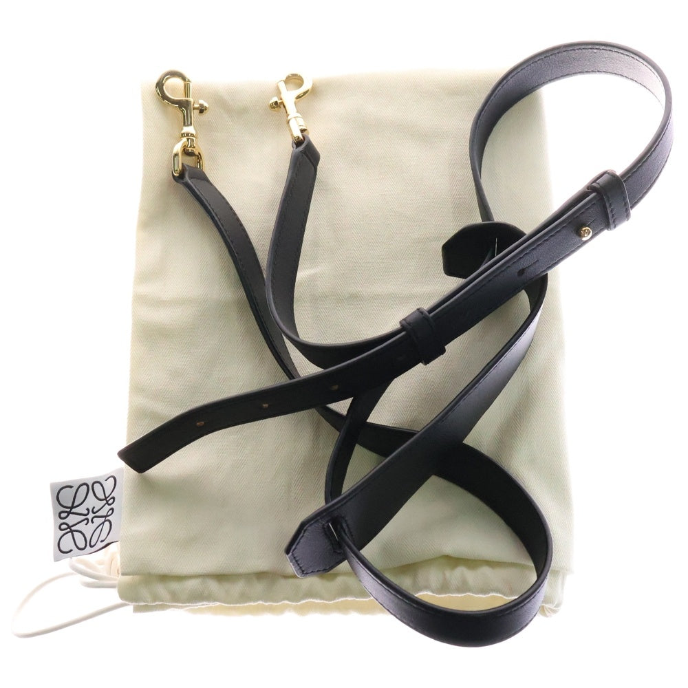 LOEWE(ロエベ) アマソナ28 2way ハンドバッグ ショルダーバッグ ブラック ゴールド金具 レザー