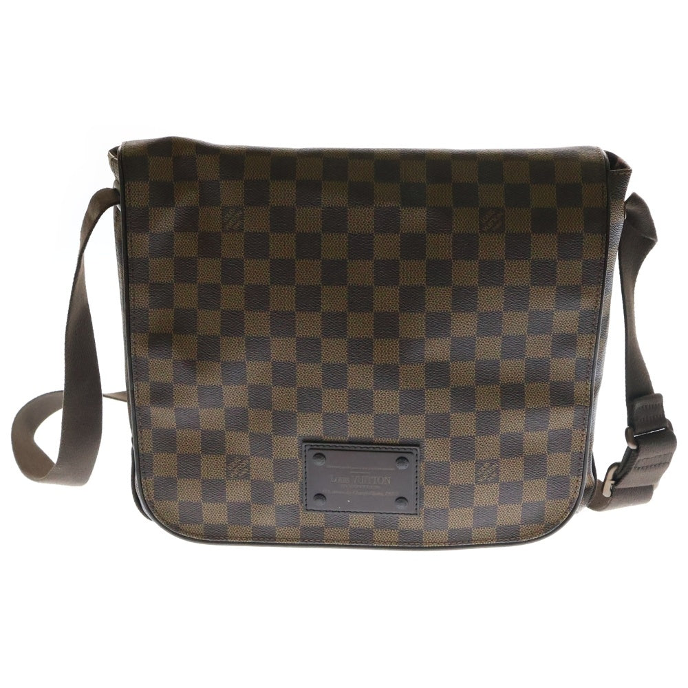 LOUIS VUITTON(ルイヴィトン) ダミエ ブルックリンMM N51211 ショルダーバッグ PVC ブラウン