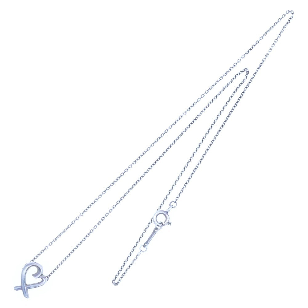 TIFFANY&Co(ティファニー) ラビングハート ネックレス Ag925 シルバー ネックレス