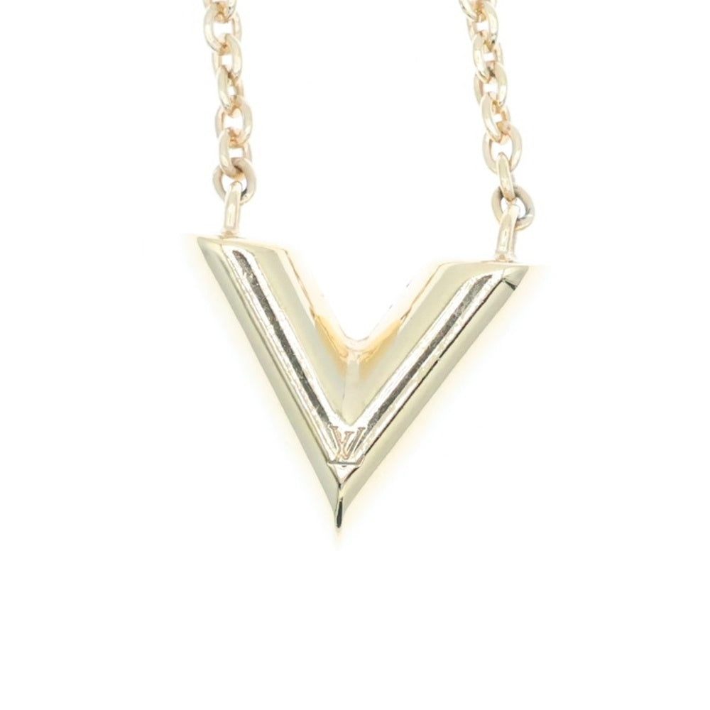 LOUIS VUITTON(ルイヴィトン) エッセンシャルV ネックレス ペンダント GP ゴールド M61083 アクセサリー