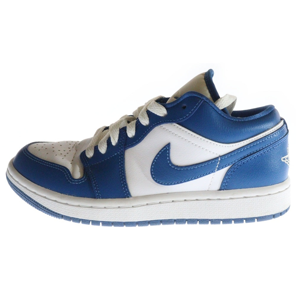 NIKE(ナイキ) WMNS AIR JORDAN 1 RETRO LOW OG Marina Blue エアジョーダン 1 ロー レトロ マリーナブルー ローカットスニーカー ブルー/ホワイト DC0774-114 US6/23cm