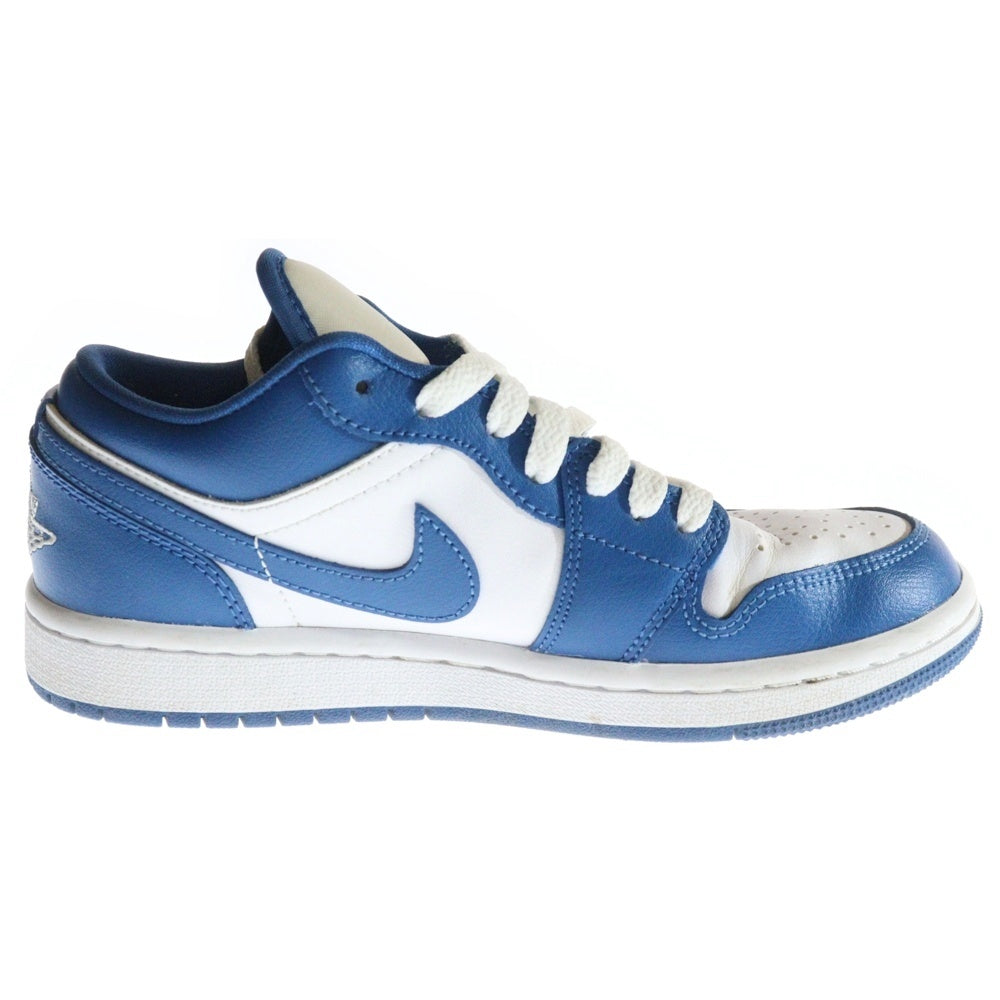 NIKE(ナイキ) WMNS AIR JORDAN 1 RETRO LOW OG Marina Blue エアジョーダン 1 ロー レトロ マリーナブルー ローカットスニーカー ブルー/ホワイト DC0774-114 US6/23cm