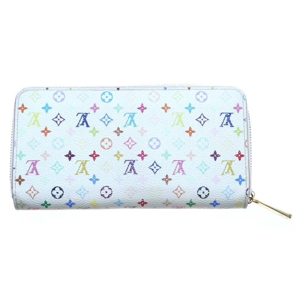 LOUIS VUITTON(ルイヴィトン) モノグラムマルチカラー ジッピーウォレット ブロン ロングウォレット 長財布 ホワイト ゴールド金具 PVC M60274