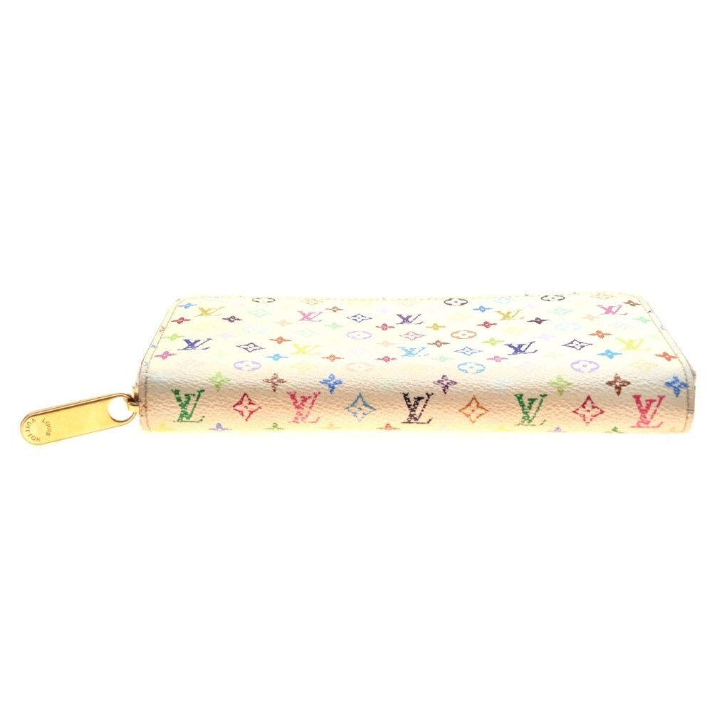 LOUIS VUITTON(ルイヴィトン) モノグラムマルチカラー ジッピーウォレット ブロン ロングウォレット 長財布 ホワイト ゴールド金具 PVC M60274