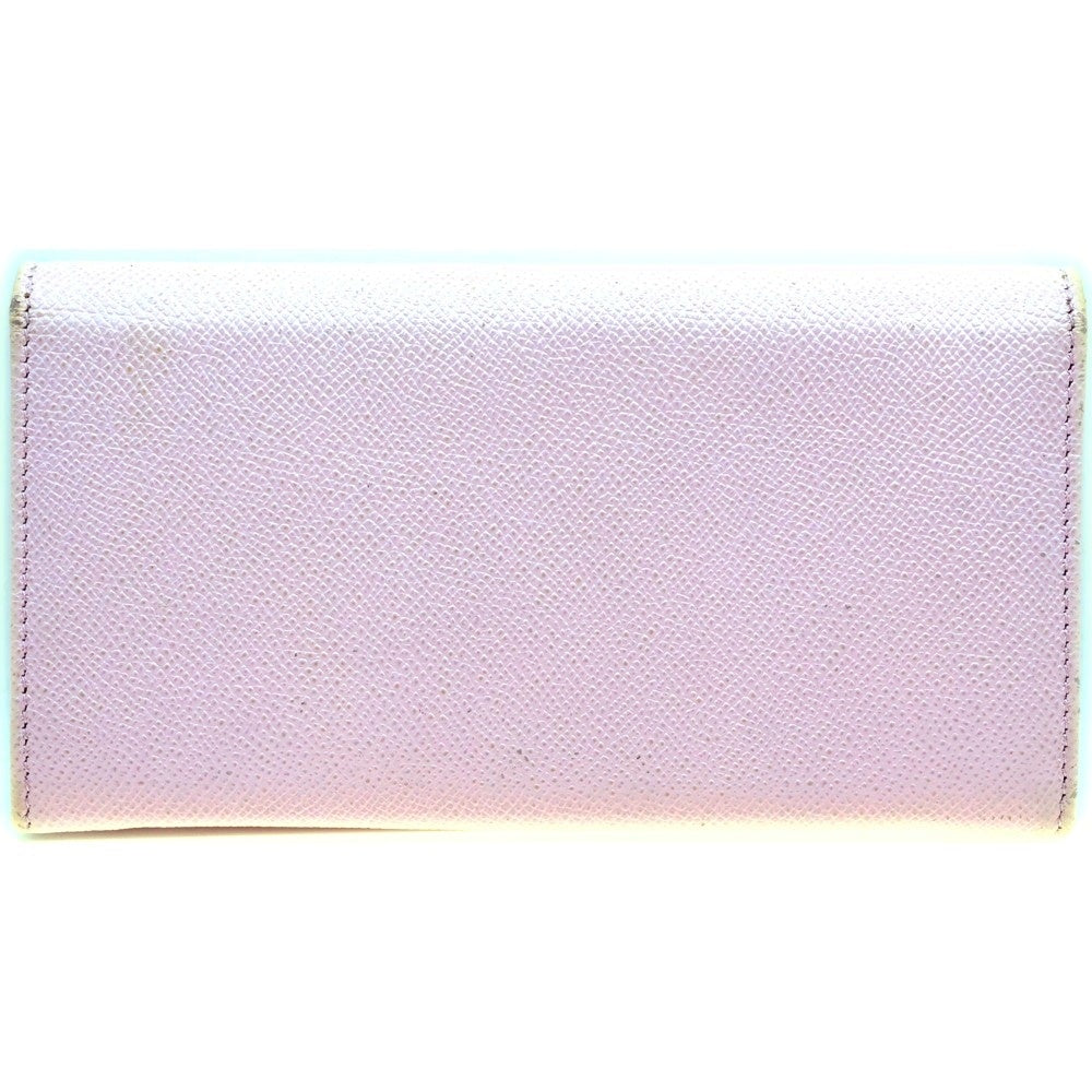 BVLGARI(ブルガリ) 長財布 ロングウォレット カードケース ゴールド金具 ピンク レザー